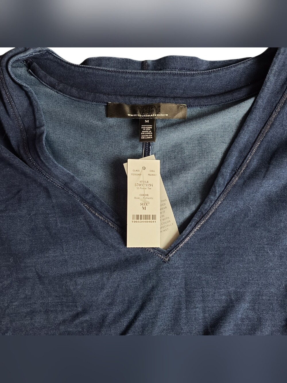 NWT | WHITE HOUSE BLACK MARKET | TEE | SIZE MEDIUM - Picture 3 of 12